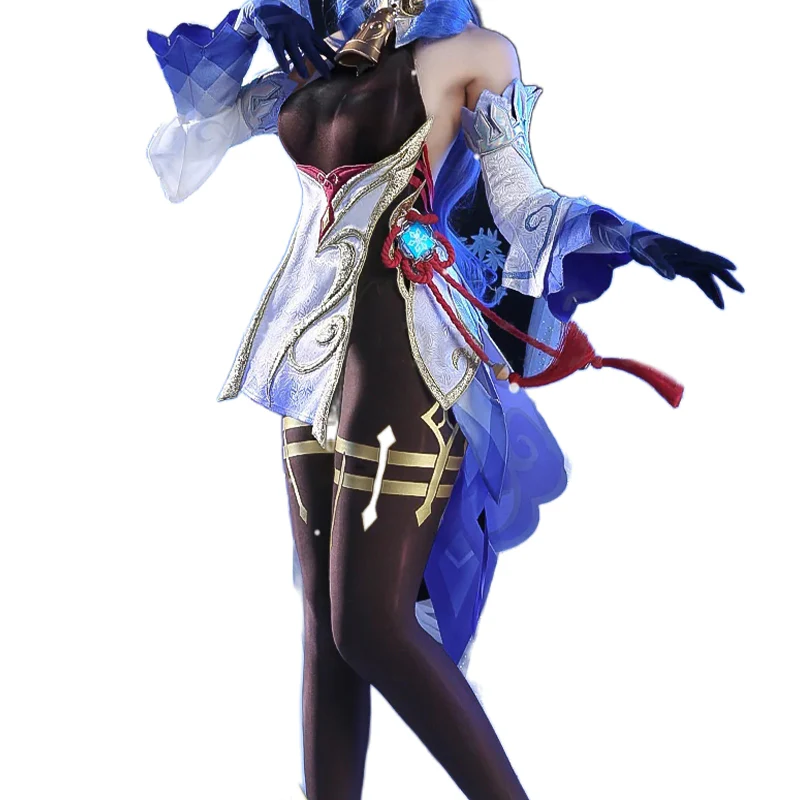 【Ready For Ship】DokiDoki-SR Game Genshin Impact Cosplay Gan Yu Costume Ganyu / Shoes - Image 4