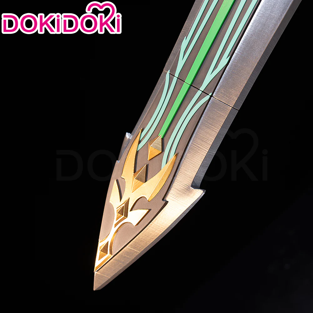【115CM】DokiDoki Game Genshin Impact Cosplay Varka Weapon Prop Song of the Welkin Moon Nod Krai - Image 3