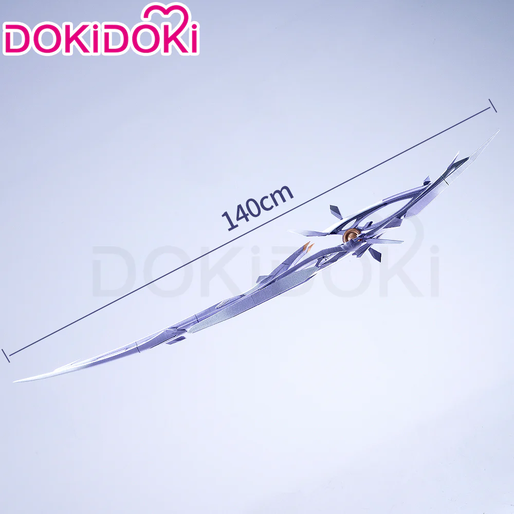 【140 CM】DokiDoki Game Wuthering Waves Cosplay Mornye Prop Weapons Starfield Calibrator