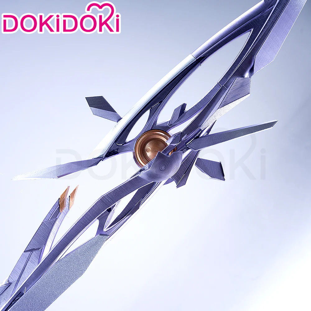 【140 CM】DokiDoki Game Wuthering Waves Cosplay Mornye Prop Weapons Starfield Calibrator - Image 3