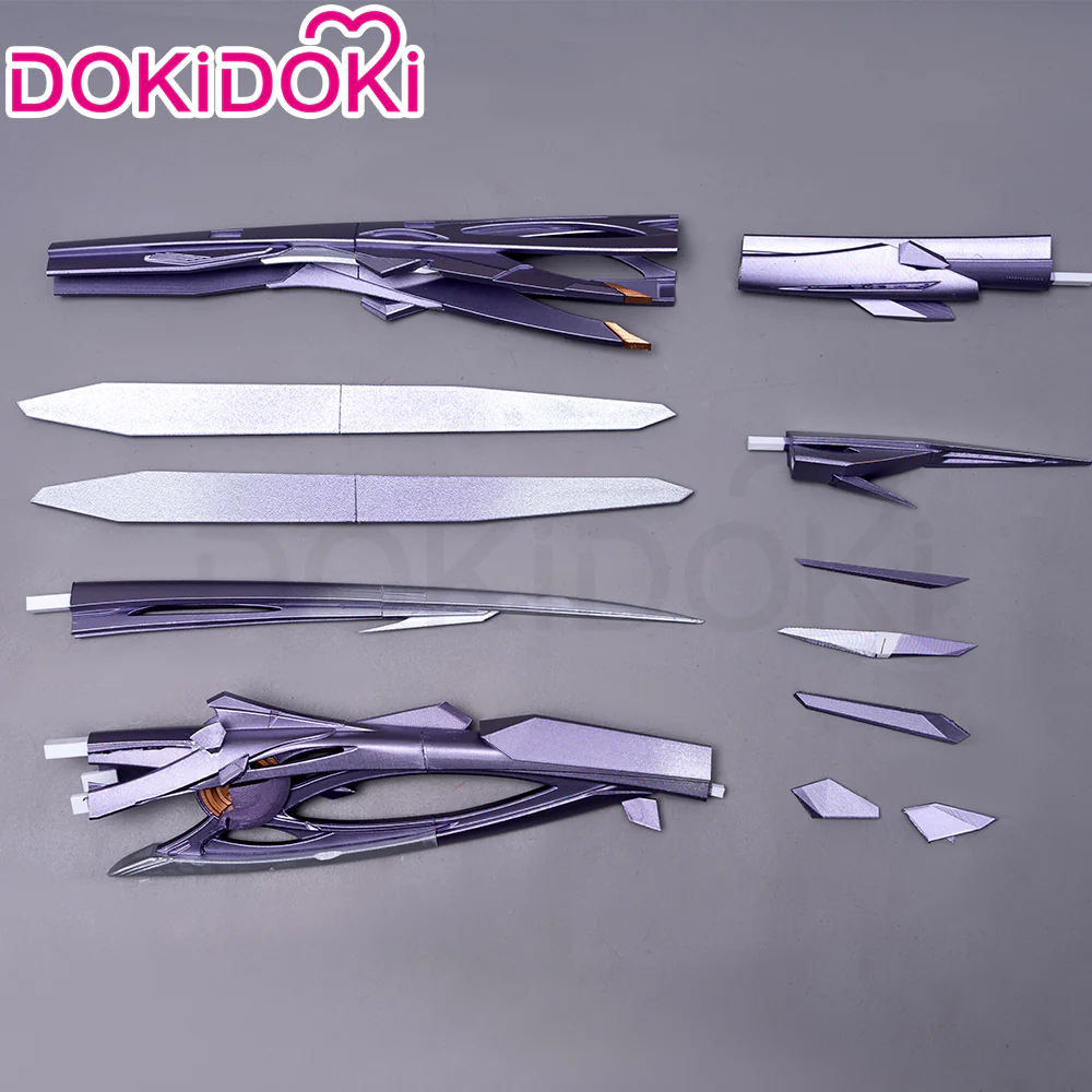 【140 CM】DokiDoki Game Wuthering Waves Cosplay Mornye Prop Weapons Starfield Calibrator - Image 4