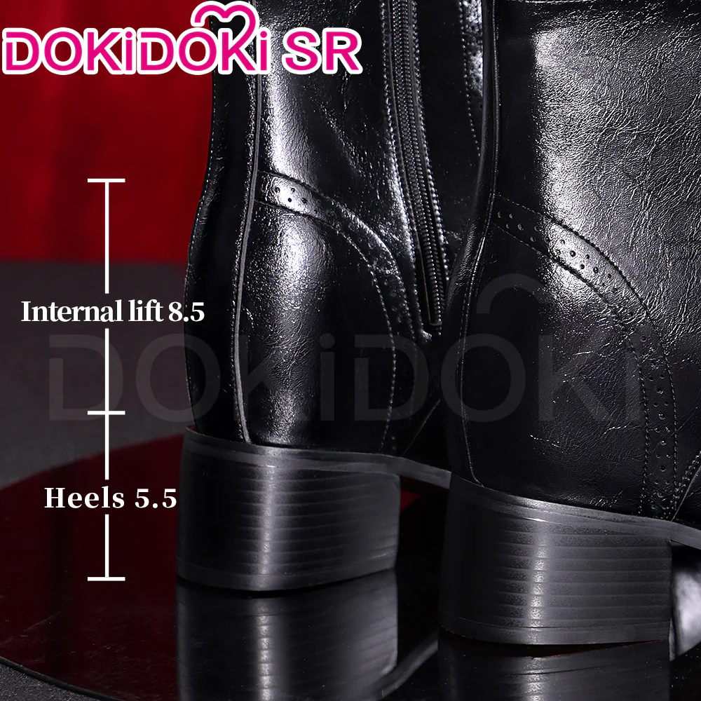 【14CM】DokiDoki Height Increasing Shoes / Elevator Shoes Red Sole Bottom Leather Shoes - Image 5