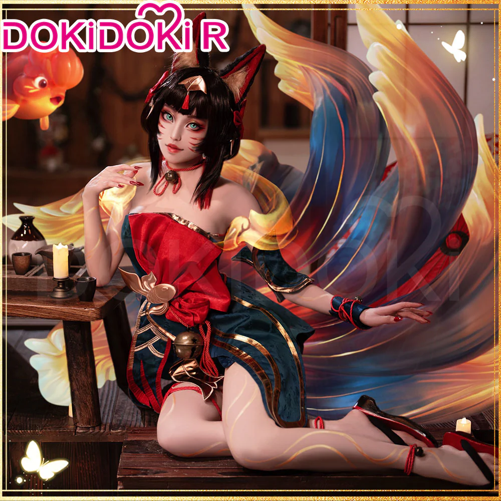 【Partially Ready For Ship】DokiDoki-R Game Fox Cosplay Costume After Hours