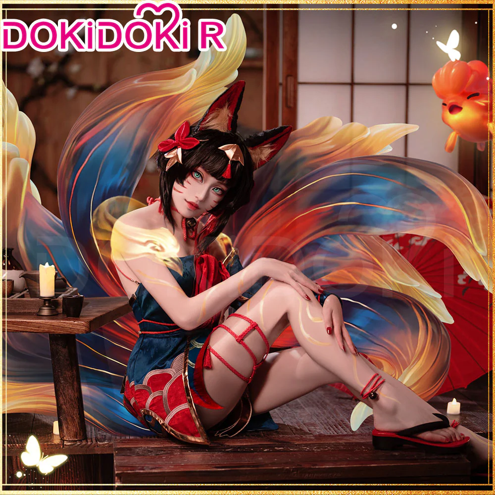 【Partially Ready For Ship】DokiDoki-R Game Fox Cosplay Costume After Hours - Image 2
