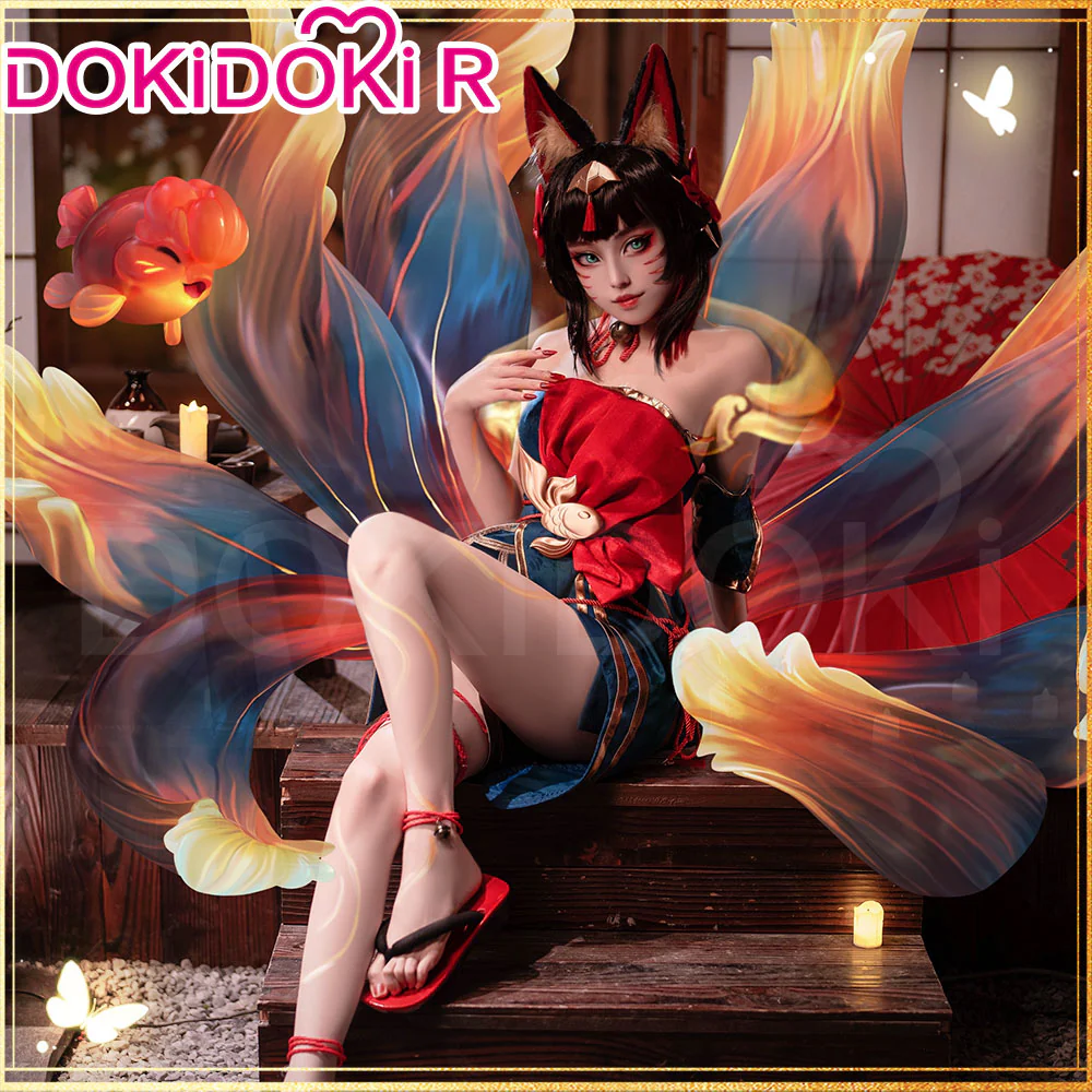 【Partially Ready For Ship】DokiDoki-R Game Fox Cosplay Costume After Hours - Image 3