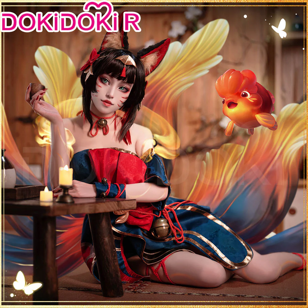 【Partially Ready For Ship】DokiDoki-R Game Fox Cosplay Costume After Hours - Image 4