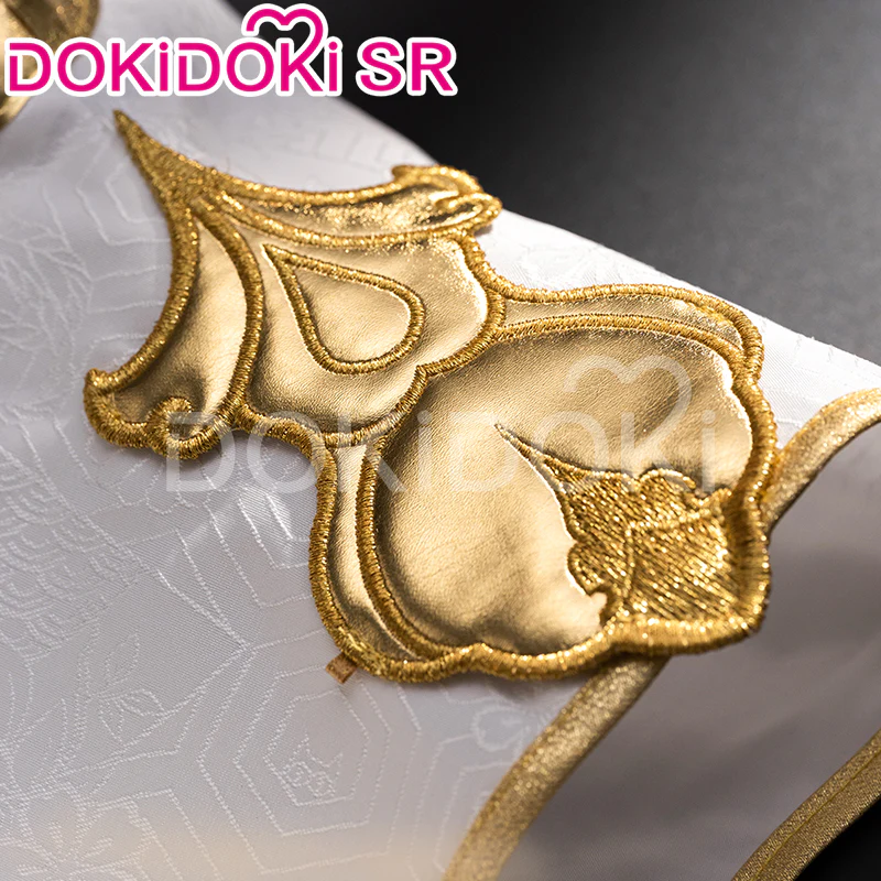 【Partially Ready For Ship】DokiDoki-SR Anime Heaven Official's Blessing Cosplay Xie Lian Tian Guan Ci Fu Cosplay Ancientry Crown Prince ver Cosplay White Gold XieLian TGCF - Image 4