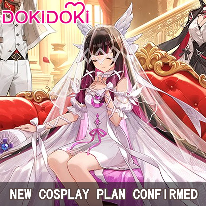 【POLL】$5 Deposit =10% off DokiDoki-SR Game Genshin Impact Cosplay Columbina Costume - Image 3