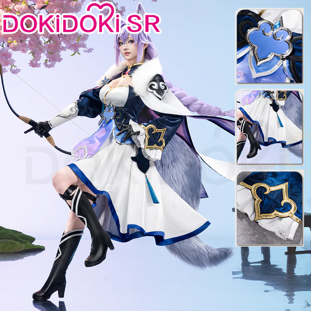 【Ready For Ship】DokiDoki-SR Game Honkai: Star Rail Cosplay Baiheng Costume Bai Heng
