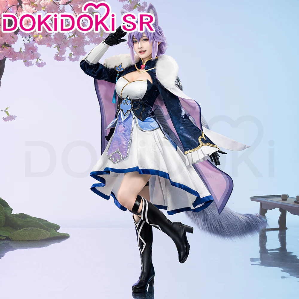【Ready For Ship】DokiDoki-SR Game Honkai: Star Rail Cosplay Baiheng Costume Bai Heng - Image 2