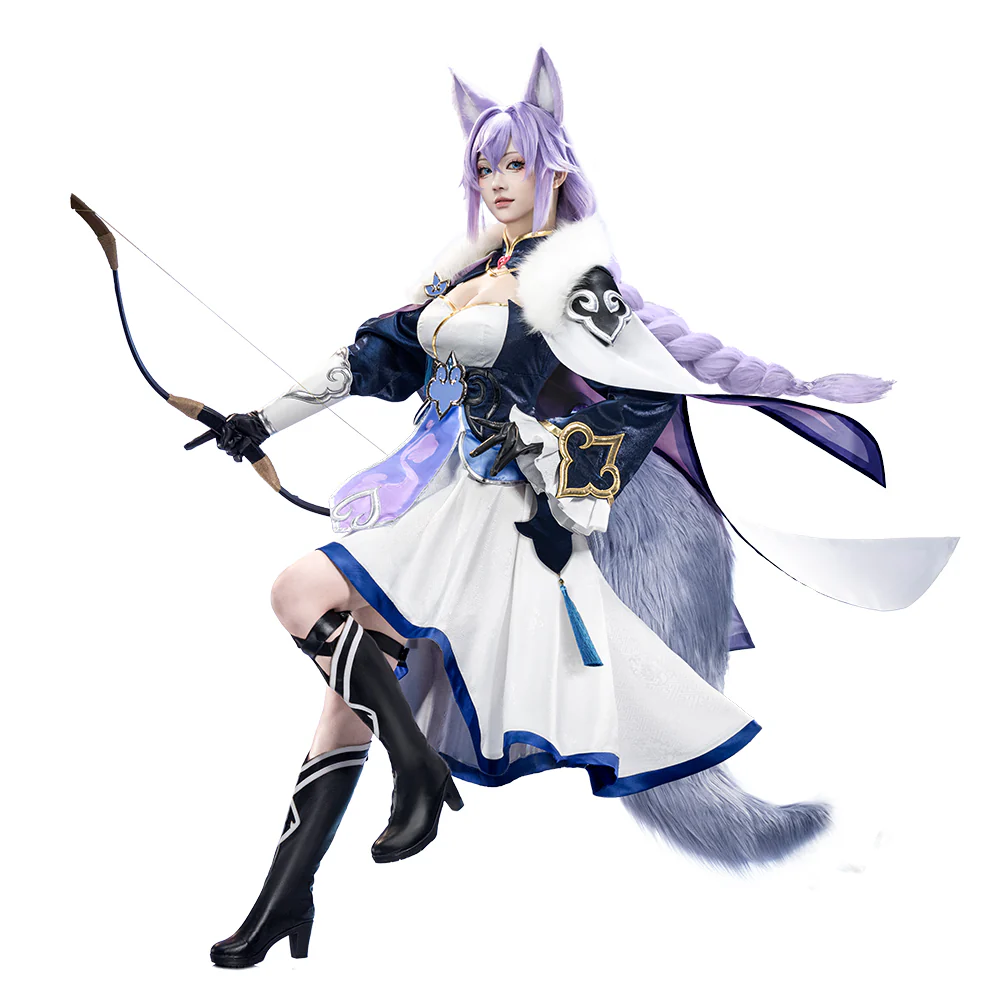 【Ready For Ship】DokiDoki-SR Game Honkai: Star Rail Cosplay Baiheng Costume Bai Heng - Image 5