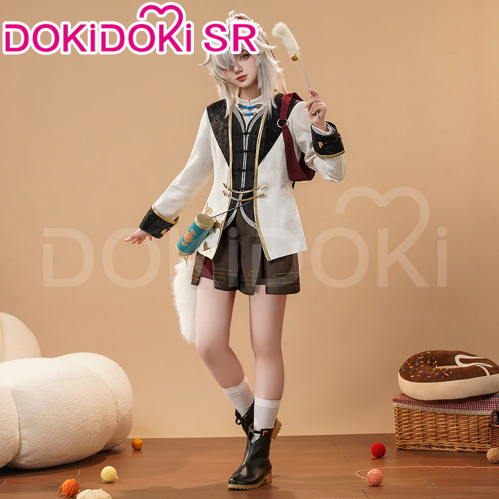 DokiDoki-SR Game Honkai: Star Rail Cosplay Jing Yuan / Blade Cosplay Costume Little Cat Casual Wear Jingyuan - Image 2