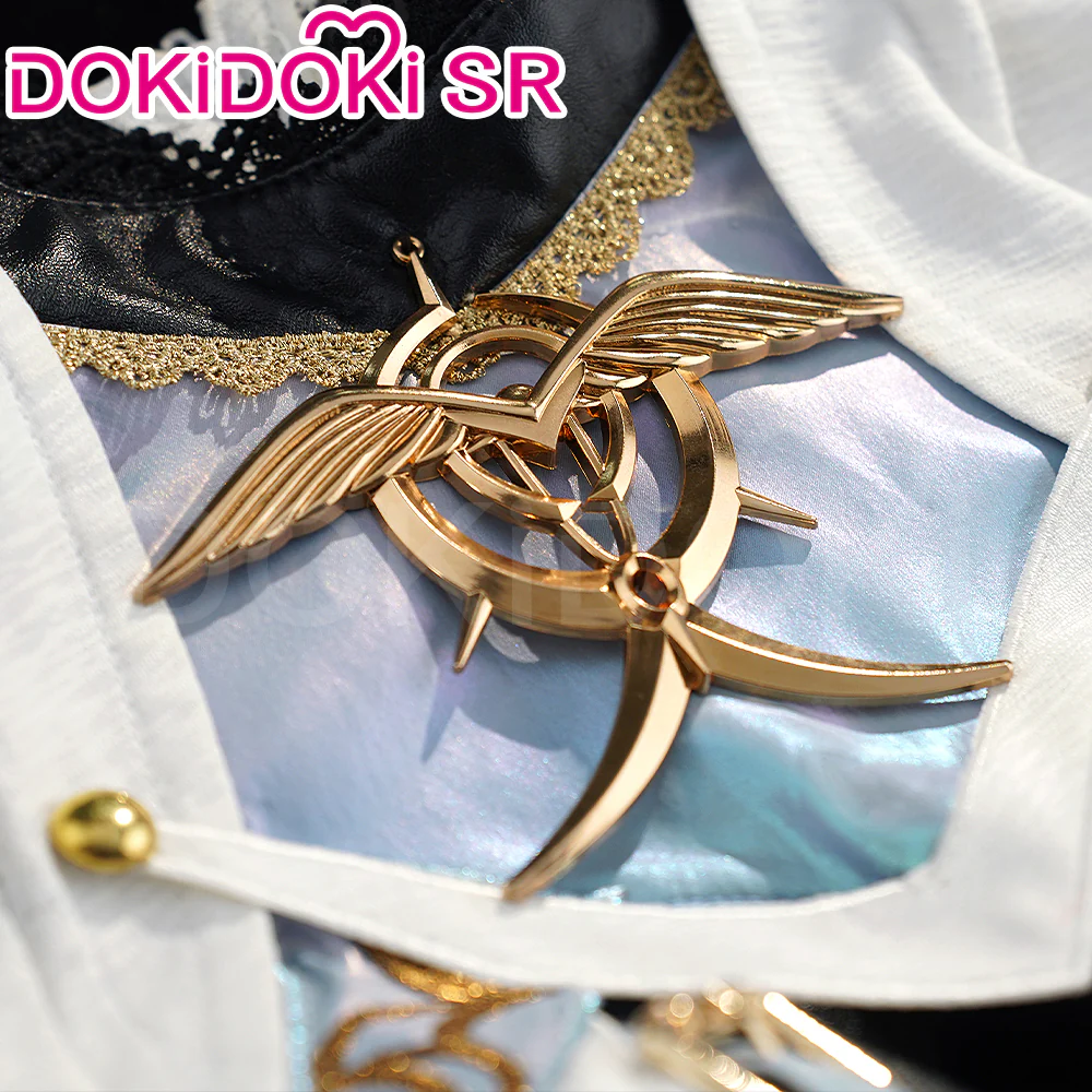【Ready For Ship】DokiDoki-SR Game Love and Deepspace Deep Space Cosplay Protagonist Costume Refulgent Path Outfit Lightseeker - Image 4
