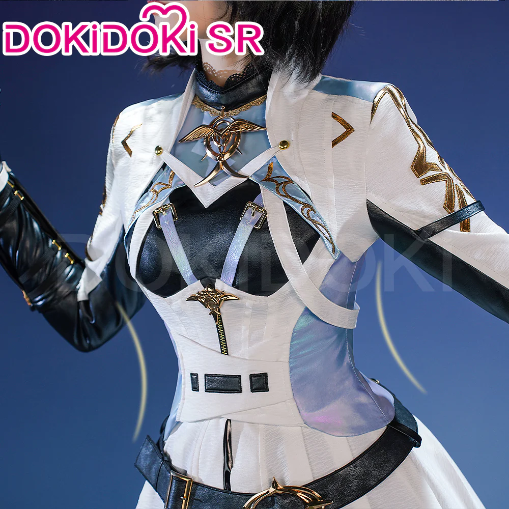 【Ready For Ship】DokiDoki-SR Game Love and Deepspace Deep Space Cosplay Protagonist Costume Refulgent Path Outfit Lightseeker - Image 5