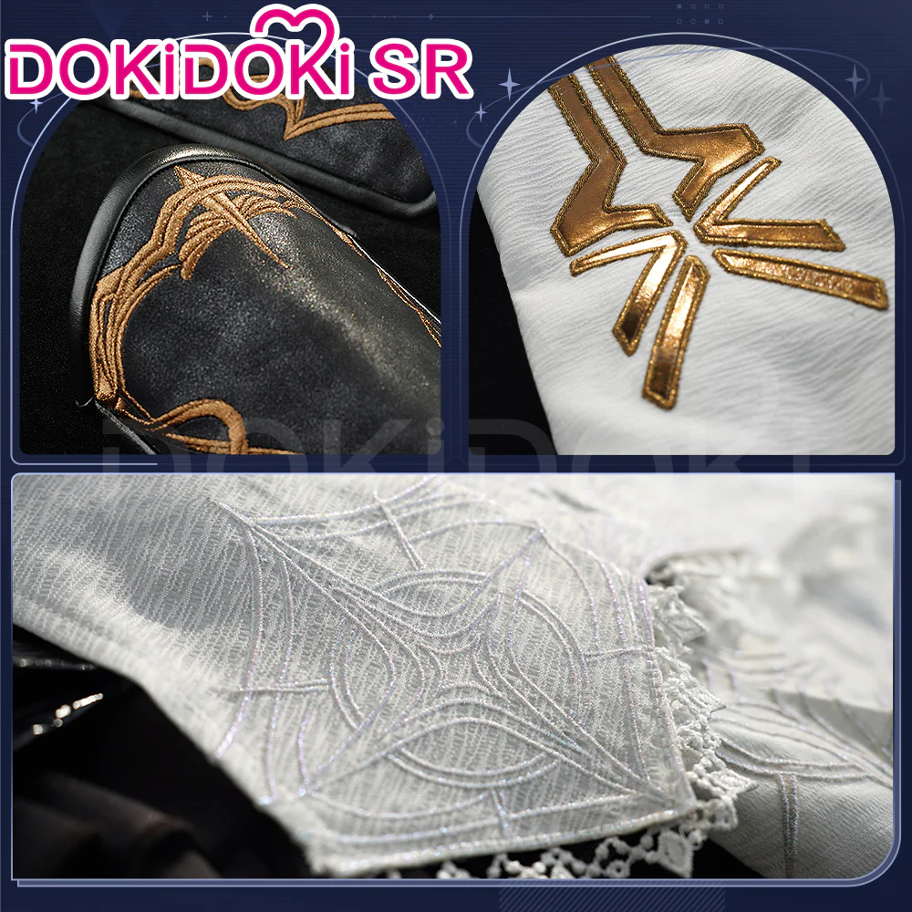 【Ready For Ship】DokiDoki-SR Game Love and Deepspace Deep Space Cosplay Protagonist Costume Refulgent Path Outfit Lightseeker - Image 6