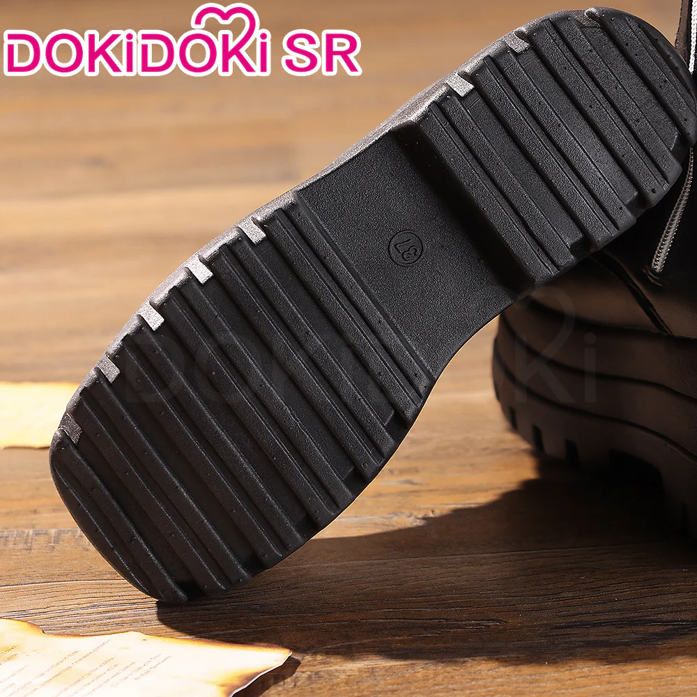 【8 CM】DokiDoki Height Increasing Shoes / Elevator Shoes Martin Boots Black Invisible Thick-Soled 8 CM Platform Shoes - Image 7