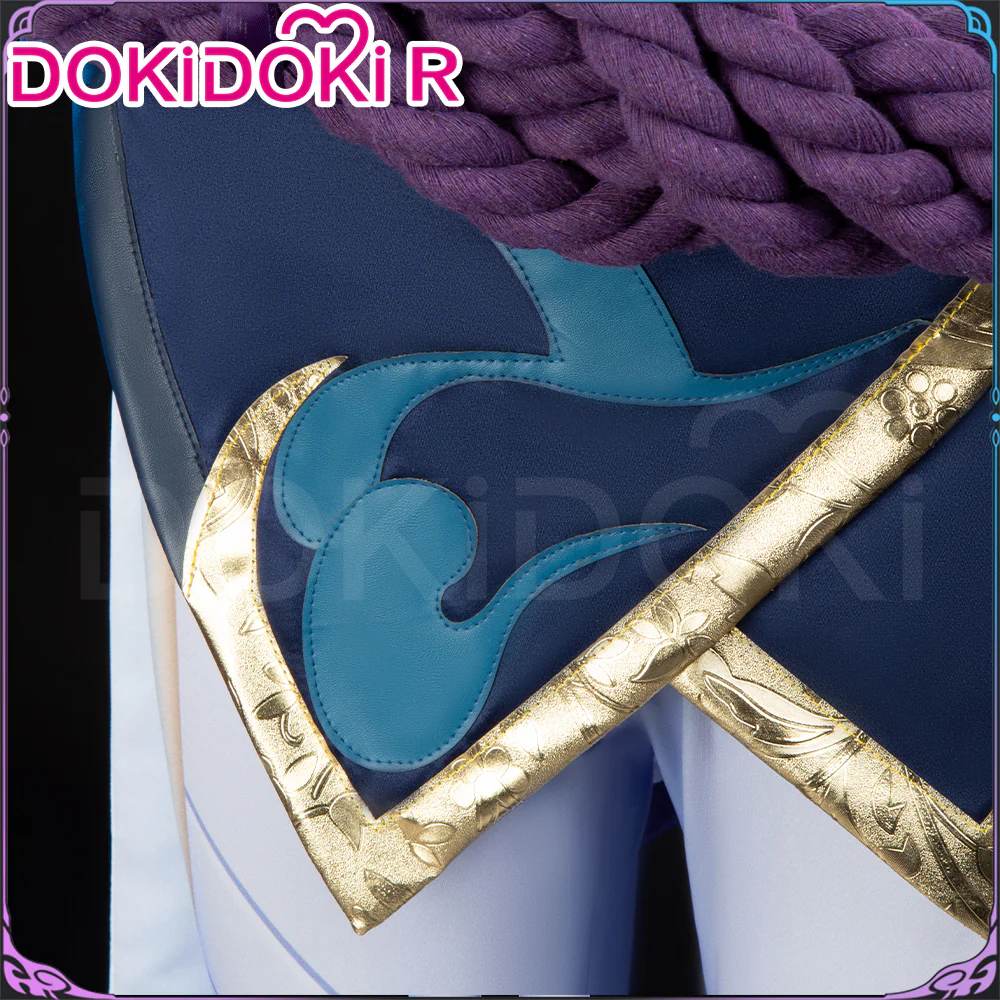 DokiDoki-R Game Cosplay Spirit Blossom Costume / Mask / Horn - Image 10