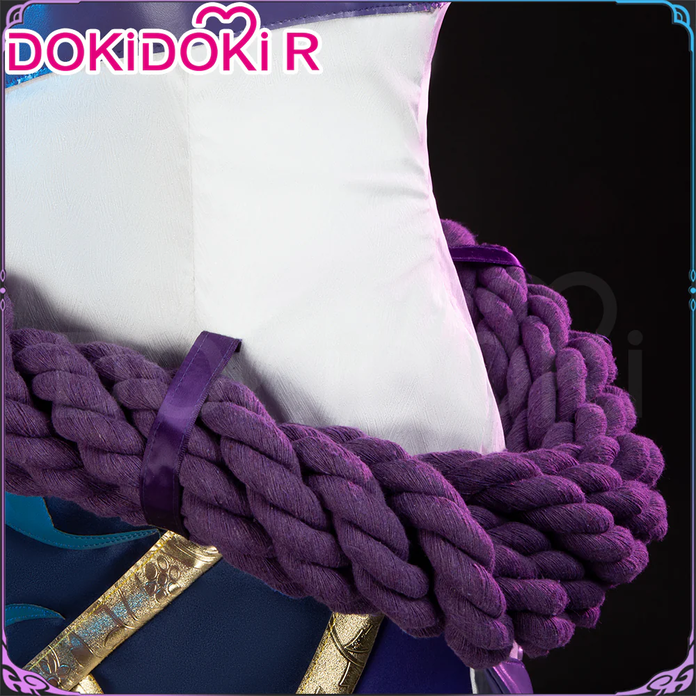 DokiDoki-R Game Cosplay Spirit Blossom Costume / Mask / Horn - Image 11