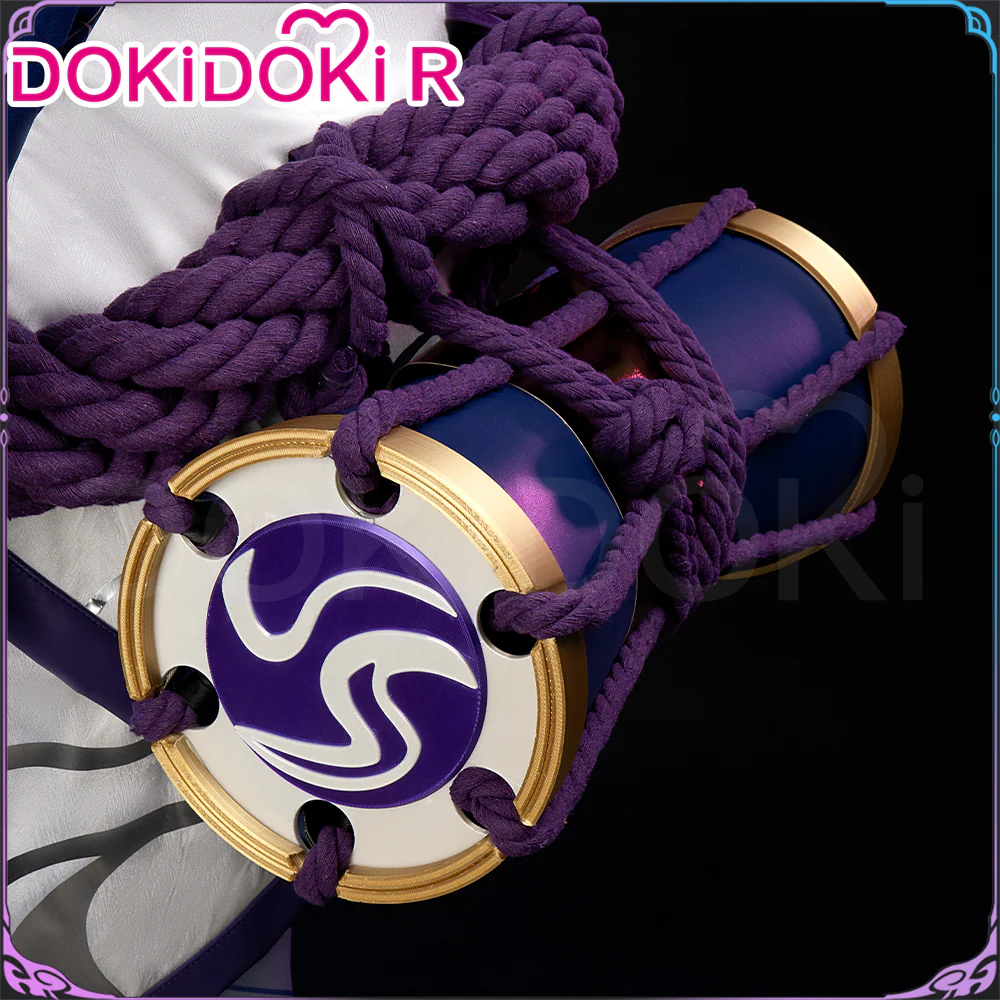 DokiDoki-R Game Cosplay Spirit Blossom Costume / Mask / Horn - Image 12