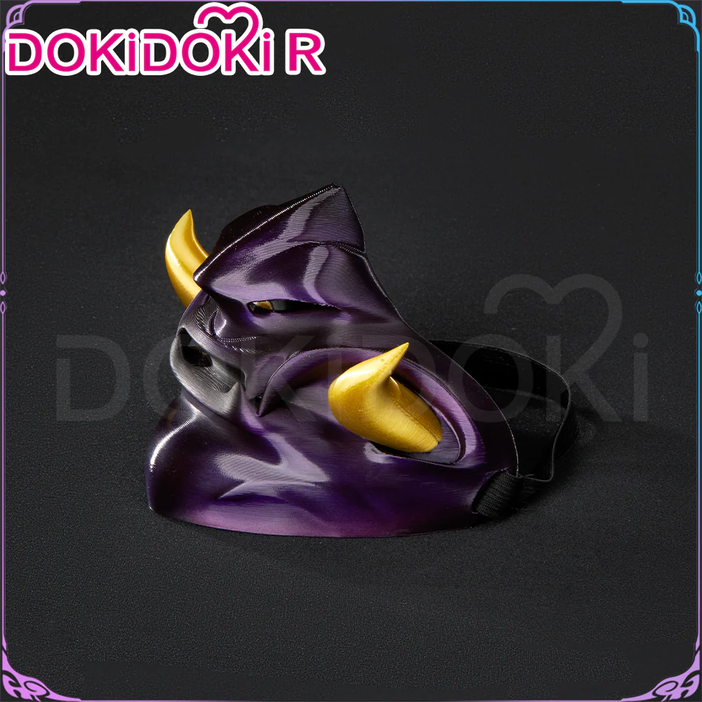 DokiDoki-R Game Cosplay Spirit Blossom Costume / Mask / Horn - Image 16