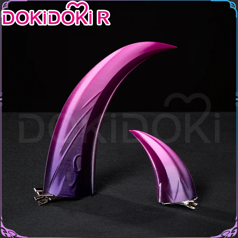 DokiDoki-R Game Cosplay Spirit Blossom Costume / Mask / Horn - Image 17