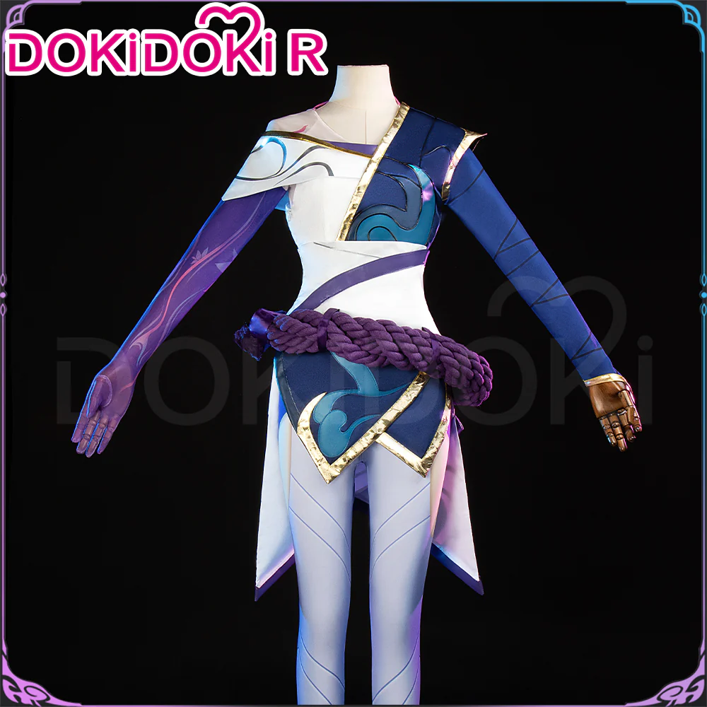 DokiDoki-R Game Cosplay Spirit Blossom Costume / Mask / Horn - Image 6