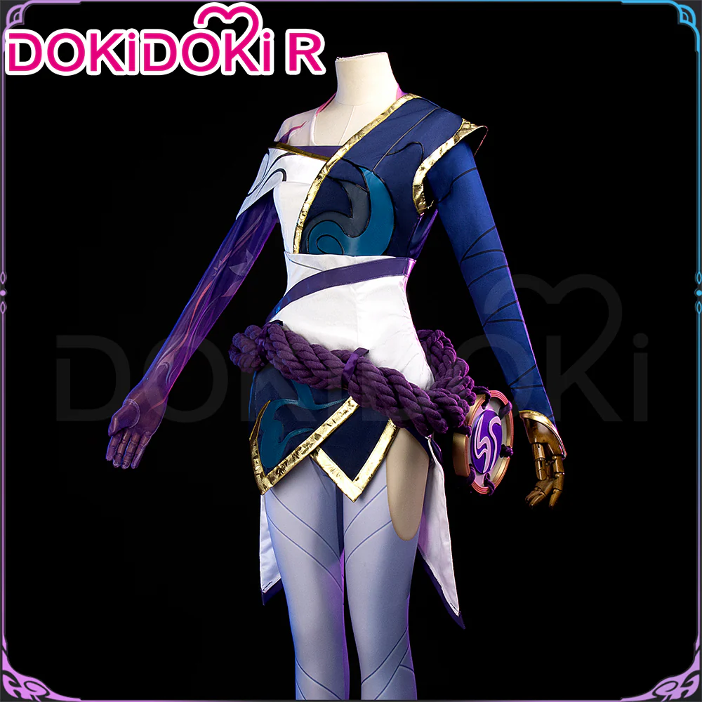 DokiDoki-R Game Cosplay Spirit Blossom Costume / Mask / Horn - Image 7