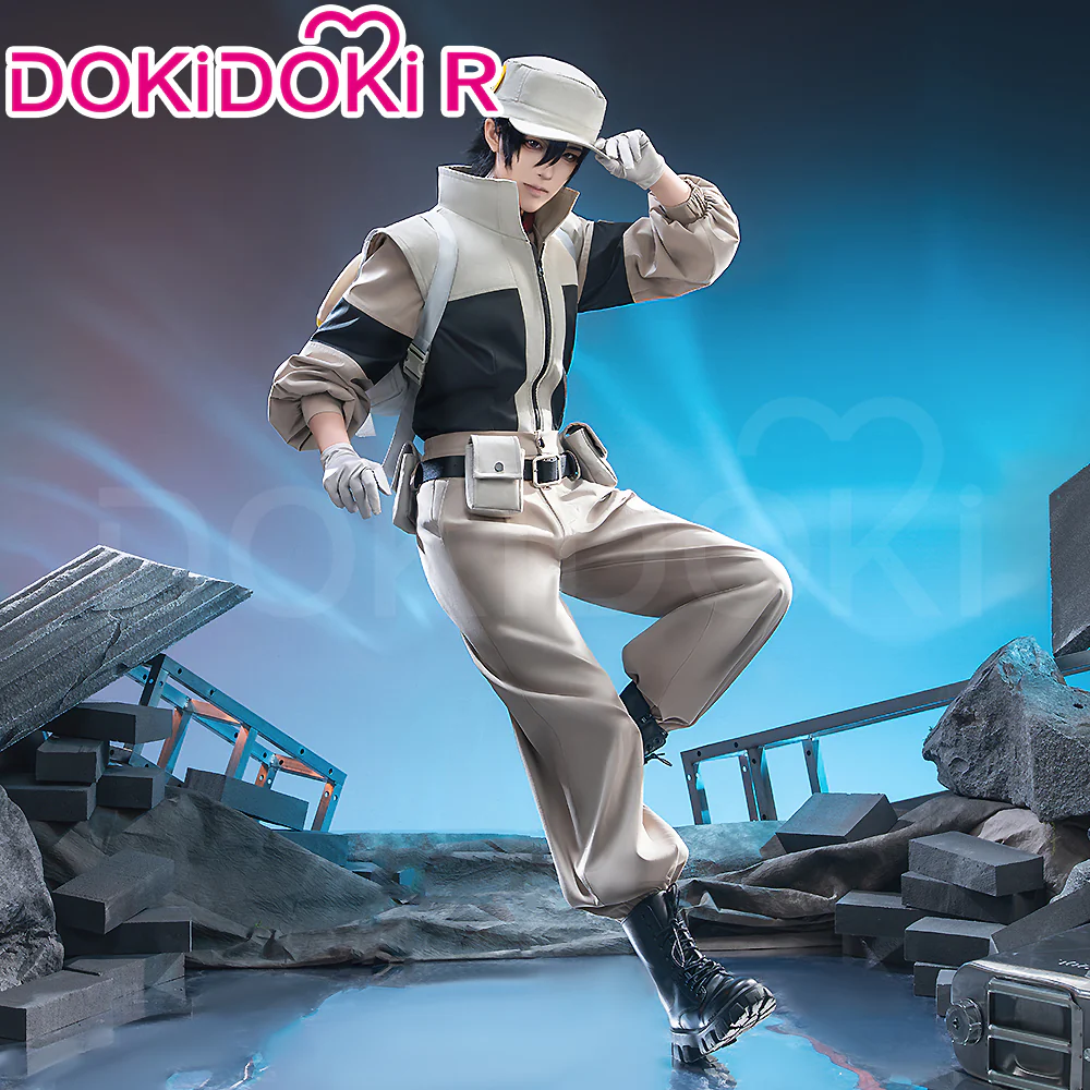 【Partially Size S-2XL】DokiDoki-R Anime GACHIAKUTA Cosplay Gris Rubion / Follo Tunito / Tomme Mima Supporters Costume - Image 3