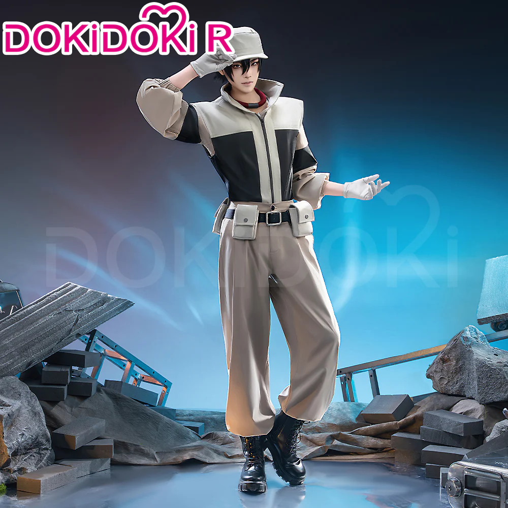 【Partially Size S-2XL】DokiDoki-R Anime GACHIAKUTA Cosplay Gris Rubion / Follo Tunito / Tomme Mima Supporters Costume - Image 4