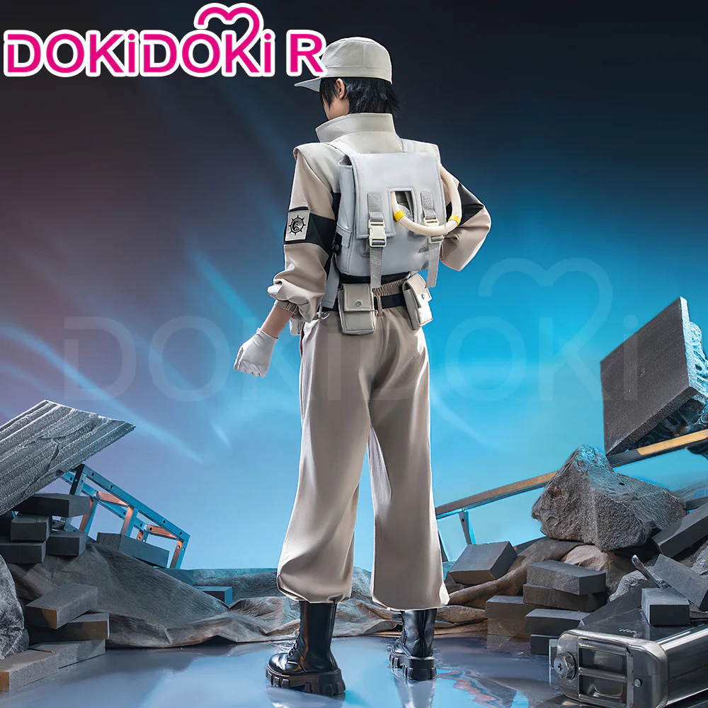 【Partially Size S-2XL】DokiDoki-R Anime GACHIAKUTA Cosplay Gris Rubion / Follo Tunito / Tomme Mima Supporters Costume - Image 5