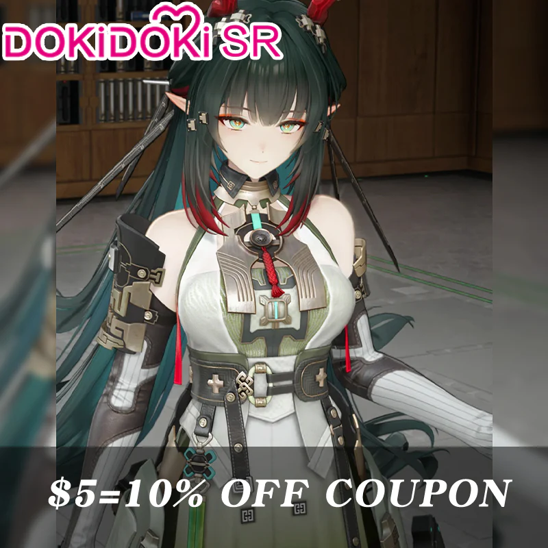 【Confirmed】$5 Deposit = 10% off Coupon DokiDoki-SR Game Arknights: Endfield Cosplay Zhuang Fangyi Costume ZhuangFangYi