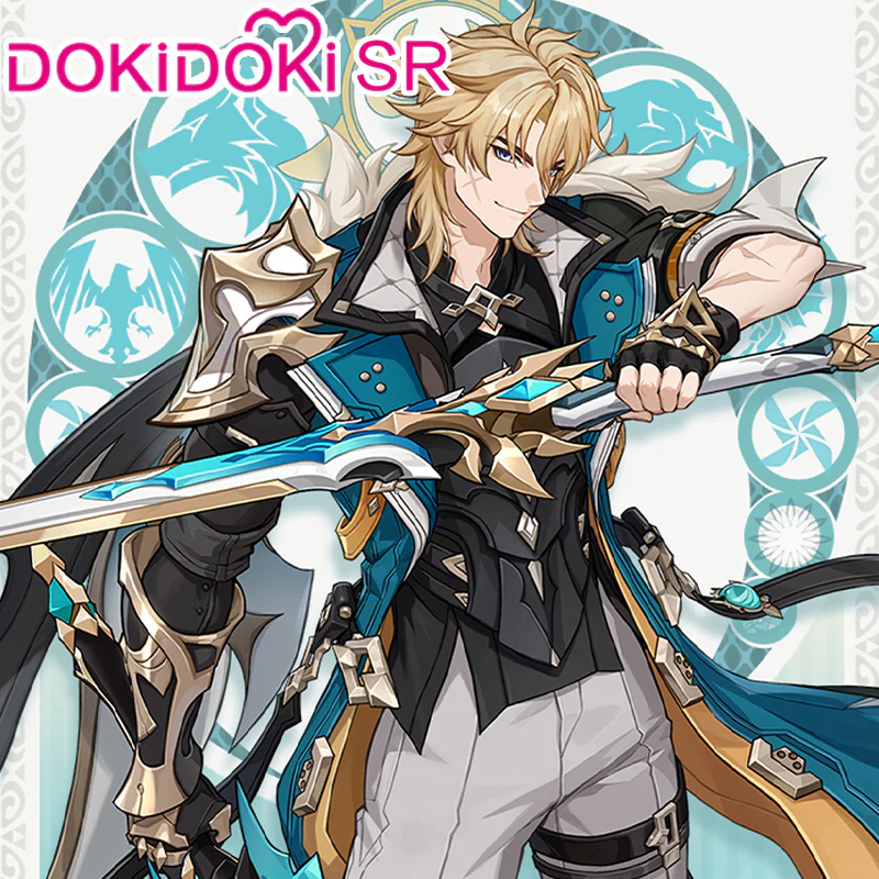【Confirmed】$5 Deposit = 10% off Coupon DokiDoki-SR Game Genshin Impact Cosplay Varka Costume Song of the Welkin Moon Nod Krai - Image 3