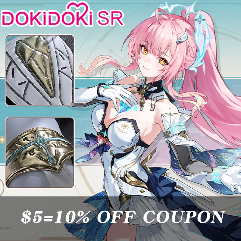 【Confirmed】$5 Deposit = 10% off Coupon DokiDoki-SR Game Wuthering Waves Cosplay Aemeath Costume