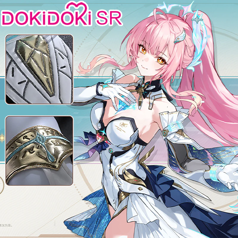 【Confirmed】$5 Deposit = 10% off Coupon DokiDoki-SR Game Wuthering Waves Cosplay Aemeath Costume - Image 3
