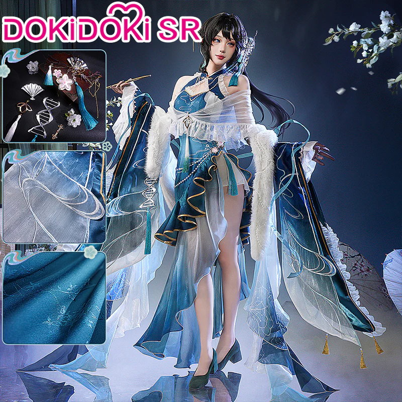 【Confirmed】$5 Deposit =10% OFF Coupon DokiDoki-SR Honkai: Star Rail Cosplay Ruan Mei Costume Ruanmei Plumfall Melody Doujin - Image 3