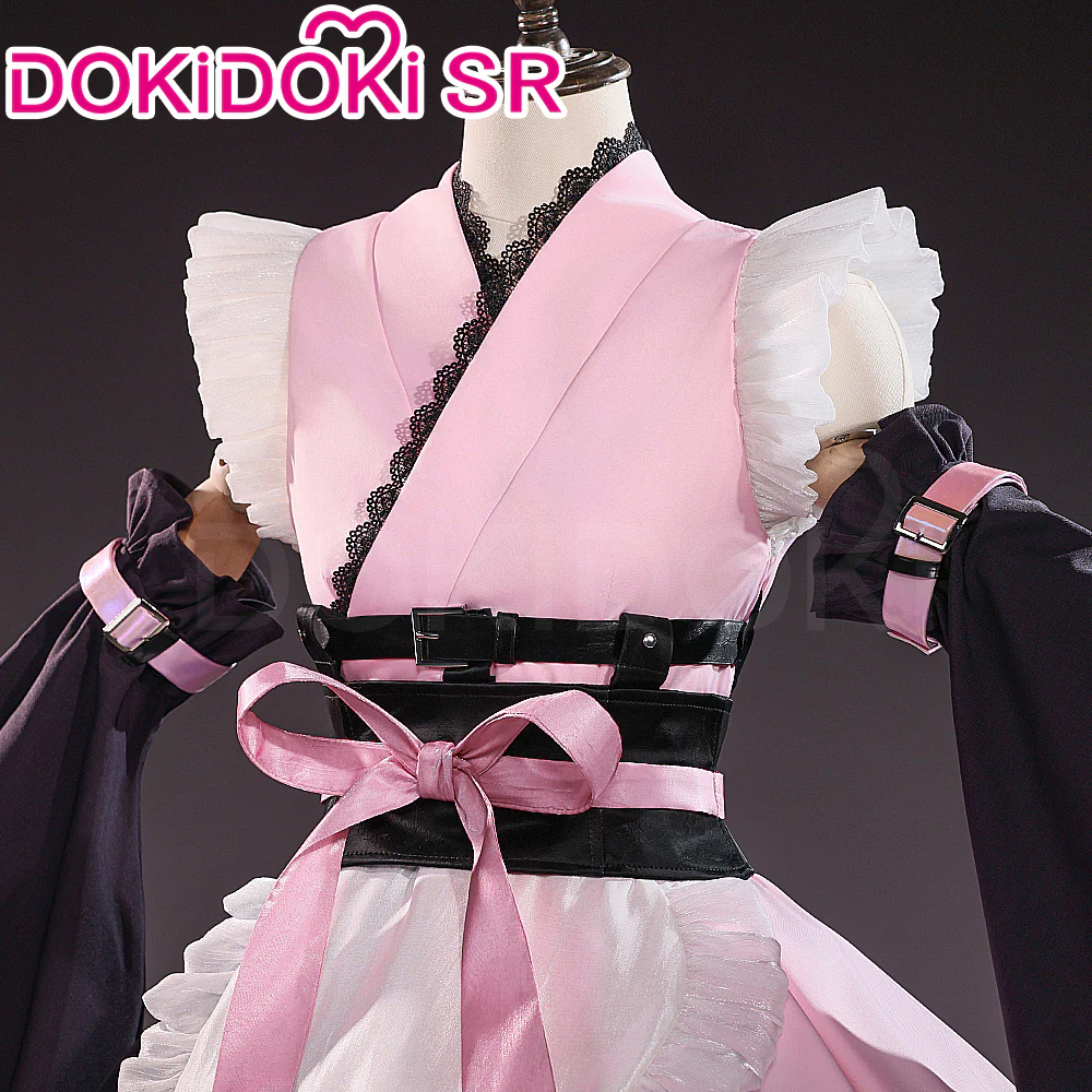 DokiDoki-SR Anime Cosmic Princess Kaguya! Cosplay Komazawa Noi Costume Cute Maid - Image 4