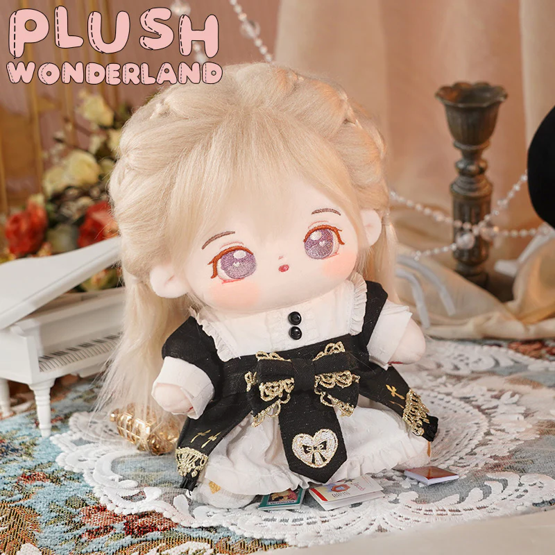 【Consignment Sales】【In Stock】PLUSH WONDERLAND Choir Black White Plushies Plush Cotton Doll Clothes 20 CM - Image 6