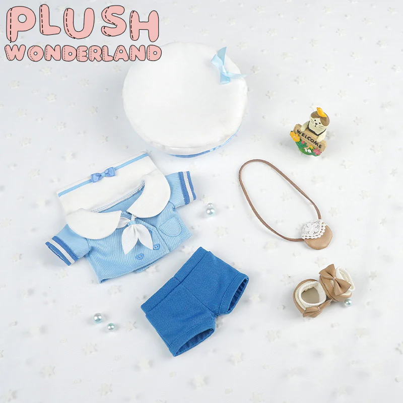 【Consignment Sales】【In Stock】PLUSH WONDERLAND Yellow / Green / Purple / Pink Preschool Uniform Cute Plushies Plush Cotton Doll Clothes 20 CM - Image 6
