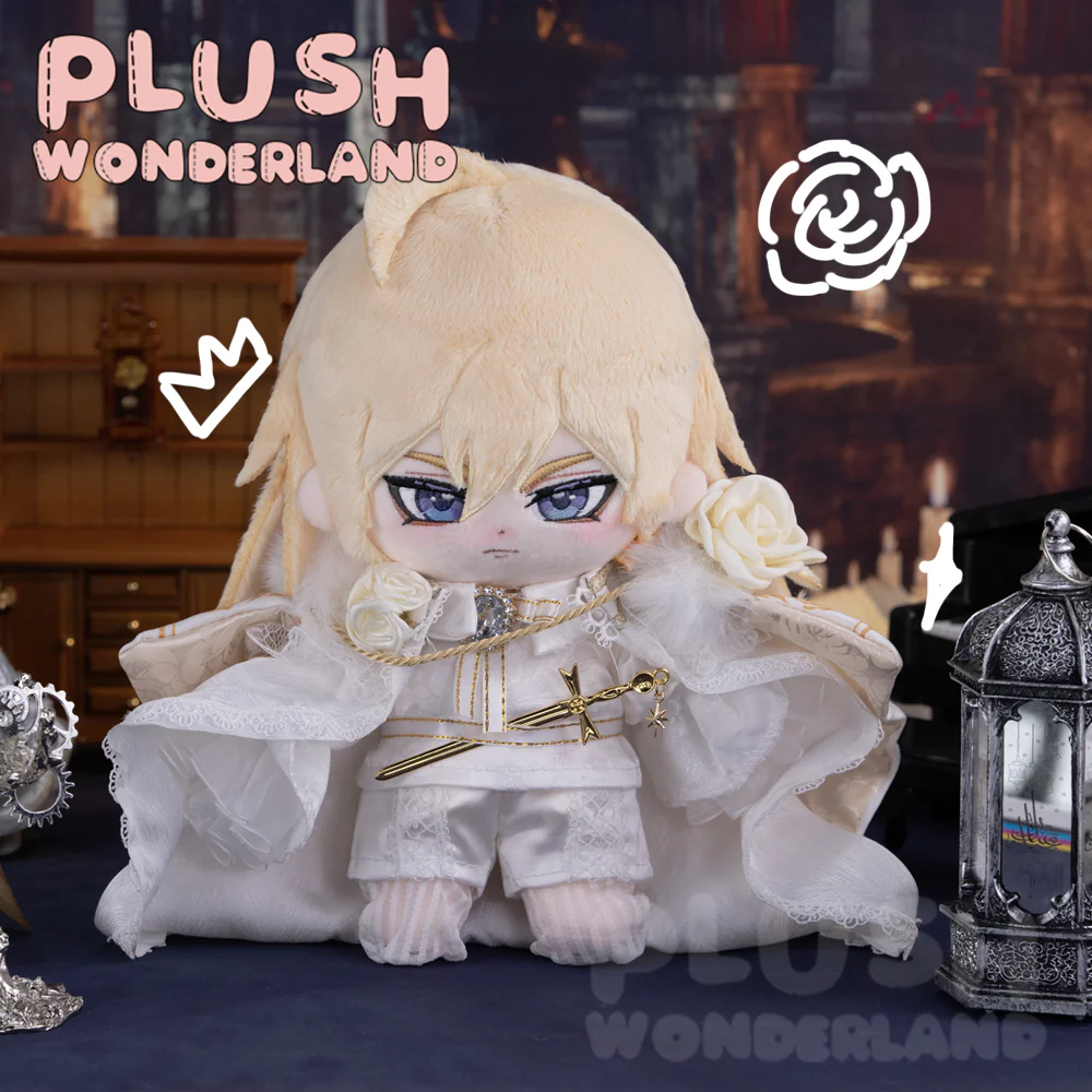 【Consignment Sales】PLUSH WONDERLAND Blonde Hair Plushie 20CM Cotton Doll FANMADE