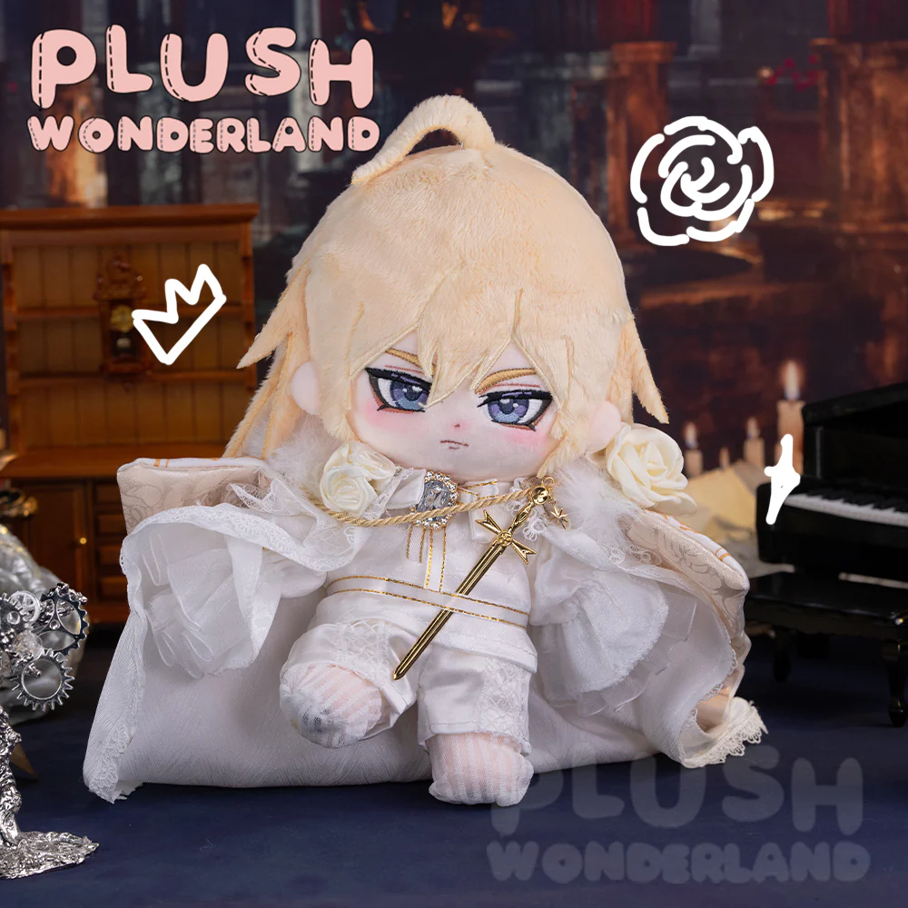 【Consignment Sales】PLUSH WONDERLAND Blonde Hair Plushie 20CM Cotton Doll FANMADE - Image 2
