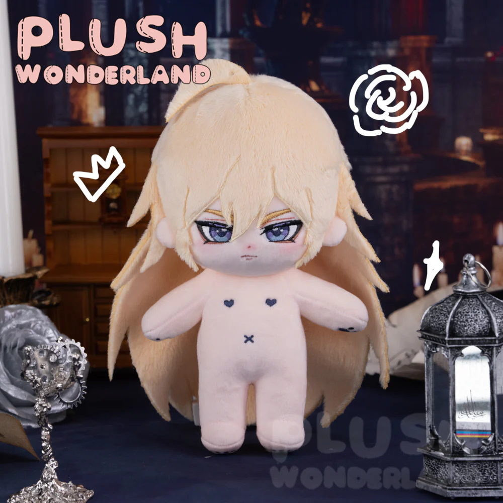 【Consignment Sales】PLUSH WONDERLAND Blonde Hair Plushie 20CM Cotton Doll FANMADE - Image 3