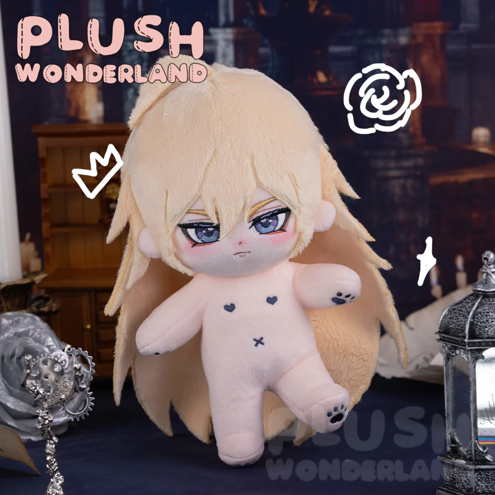 【Consignment Sales】PLUSH WONDERLAND Blonde Hair Plushie 20CM Cotton Doll FANMADE - Image 5