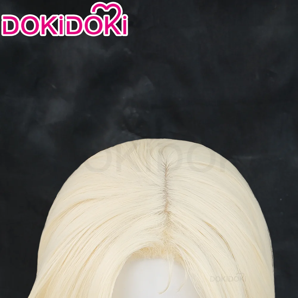 【Ready For Ship】DokiDoki Game Castlevania: Nocturne Cosplay Maria Renard Wig Long Curly White Hair - Image 4