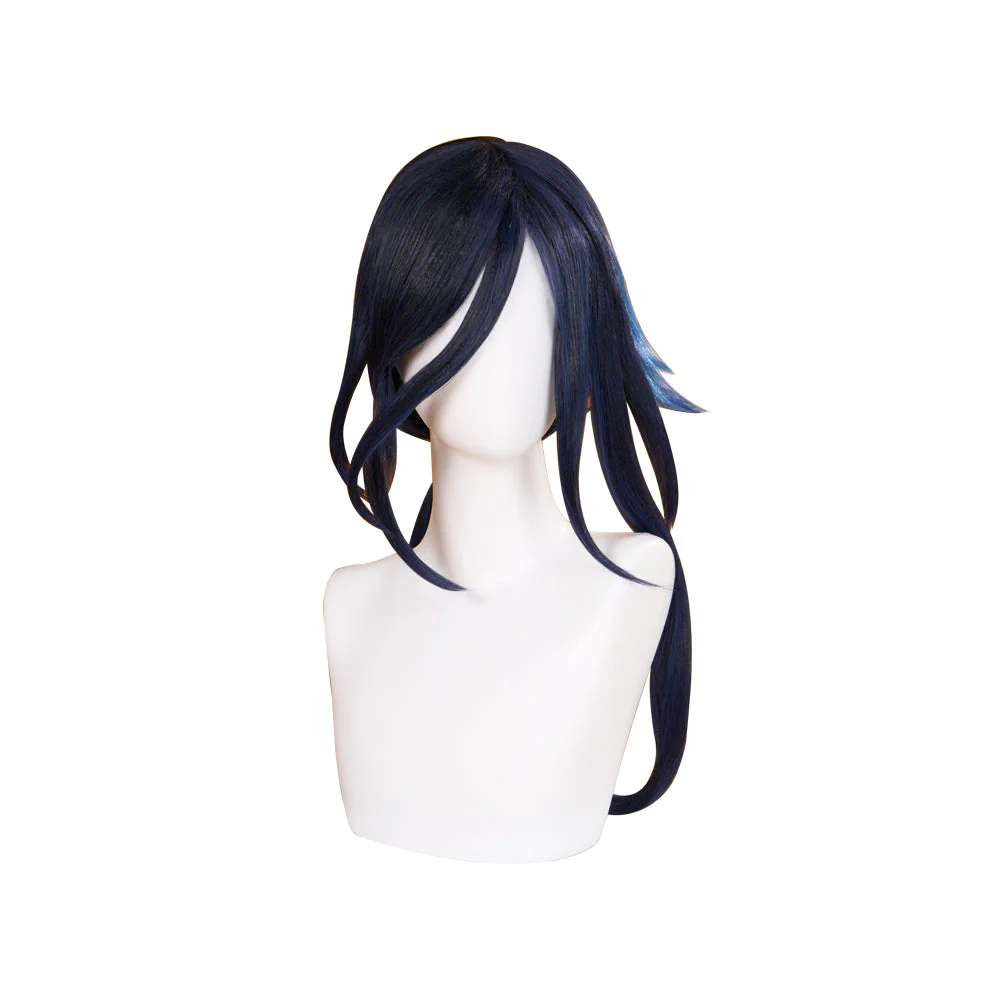 【US LOCAL SHIPPING 】DokiDoki Game Genshin Impact Cosplay Clorinde Wig Long Blue Pony Tail Fontaine - Image 6