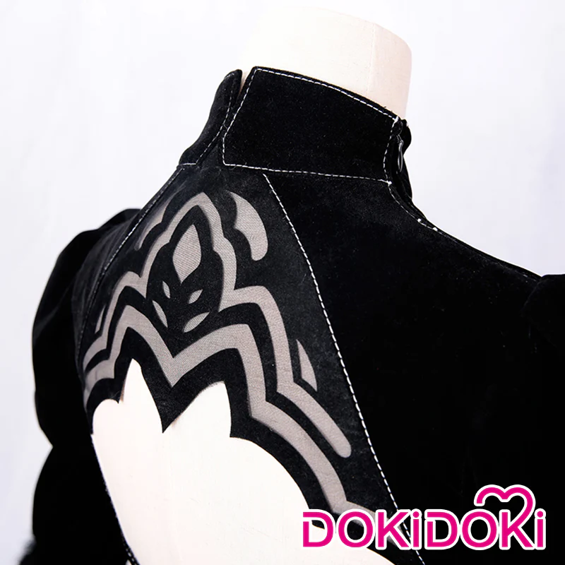 【Ready For Ship】DokiDoki-SR Cosplay Game  Cosplay Black Dress Costume Women - Image 8