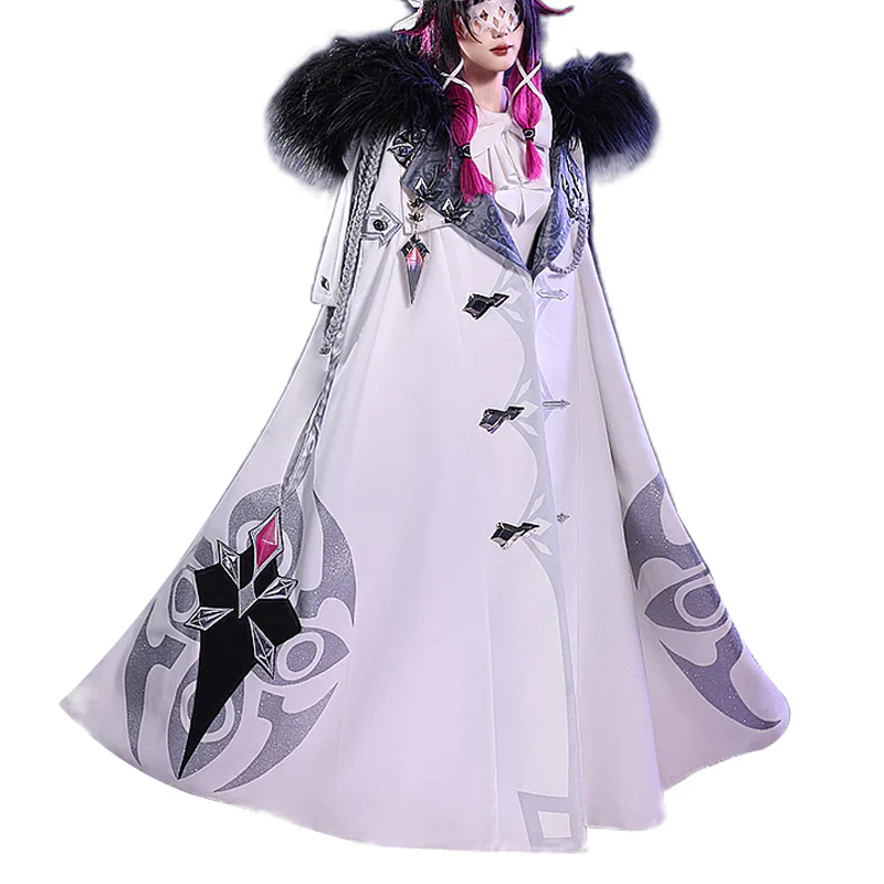 【US/EU LOCAL SHIPPING 】DokiDoki-SR Game Genshin Impact Fatui Harbinger Cosplay Columbina Cosplay Costume - Image 10