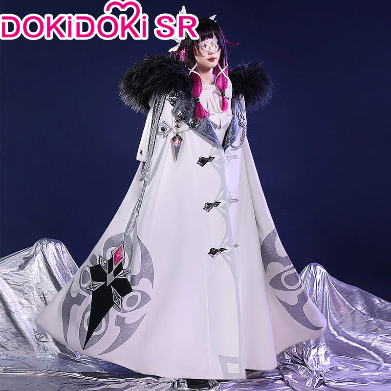 【US/EU LOCAL SHIPPING 】DokiDoki-SR Game Genshin Impact Fatui Harbinger Cosplay Columbina Cosplay Costume - Image 2