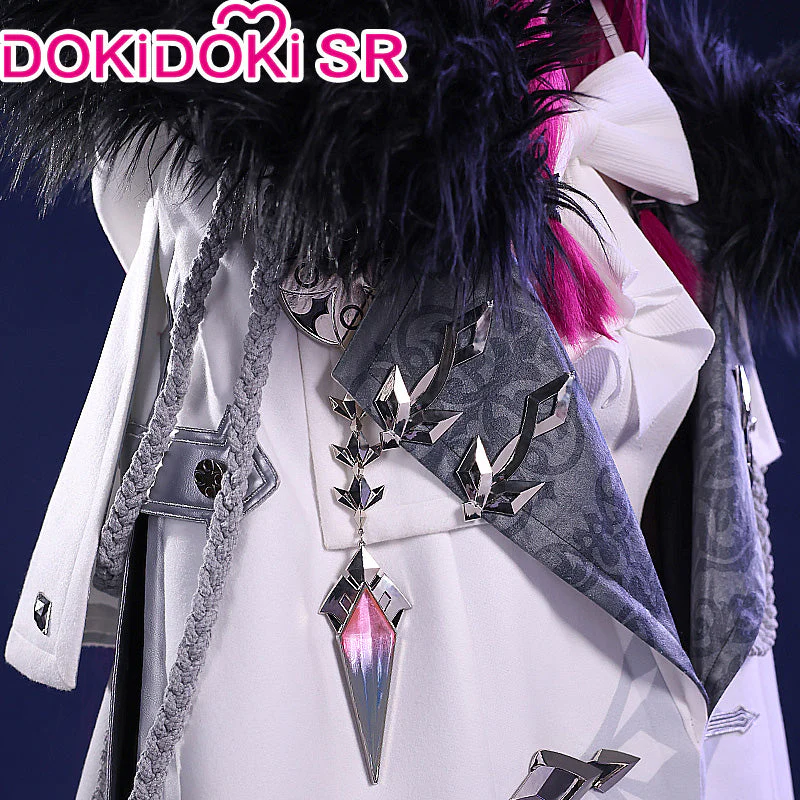【US/EU LOCAL SHIPPING 】DokiDoki-SR Game Genshin Impact Fatui Harbinger Cosplay Columbina Cosplay Costume - Image 3