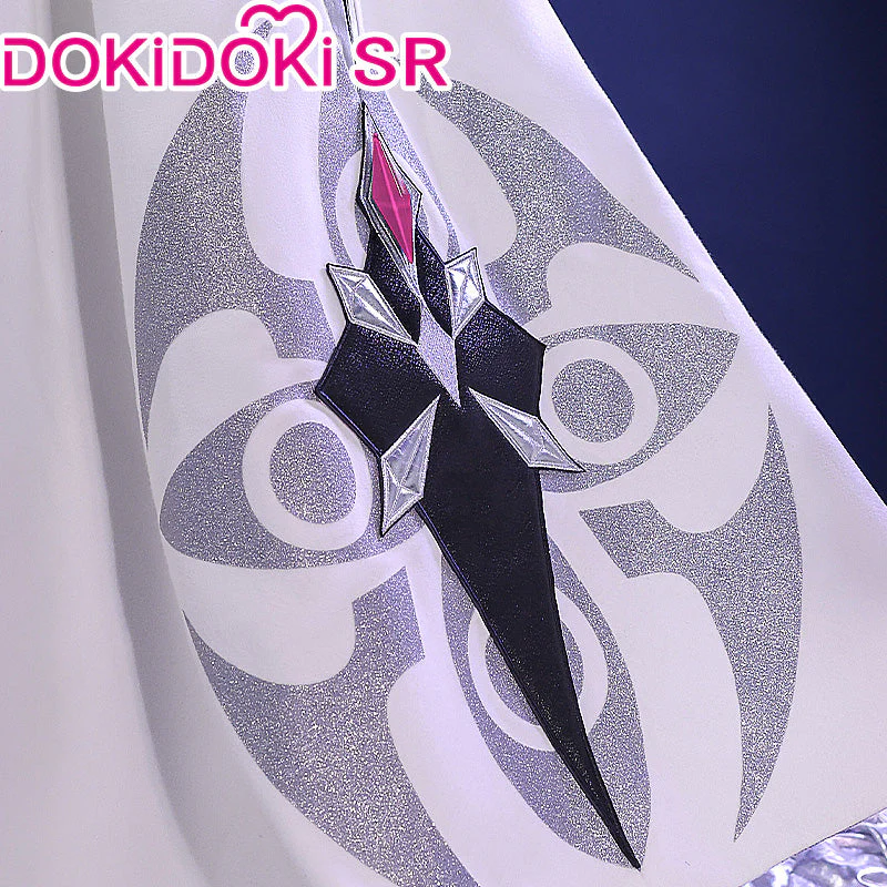 【US/EU LOCAL SHIPPING 】DokiDoki-SR Game Genshin Impact Fatui Harbinger Cosplay Columbina Cosplay Costume - Image 4