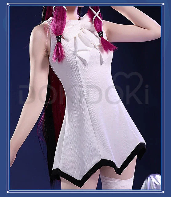 【US/EU LOCAL SHIPPING 】DokiDoki-SR Game Genshin Impact Fatui Harbinger Cosplay Columbina Cosplay Costume - Image 8